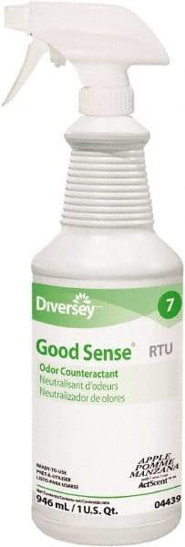 Diversey - 32 oz Spray Bottle Odor Neutralizer - Liquid, Apple Scent - Industrial Tool & Supply
