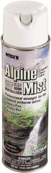 Misty - 10 oz Aerosol Can Air Freshener - Liquid, Alpine Mist Scent - Industrial Tool & Supply