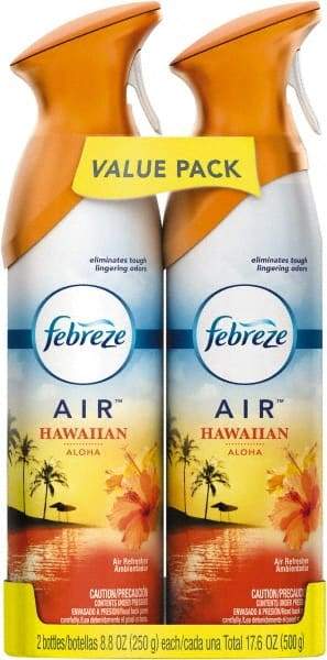 Febreze - 8.8 oz Aerosol Can Air Freshener - Liquid, Hawaiian Aloha Scent - Industrial Tool & Supply