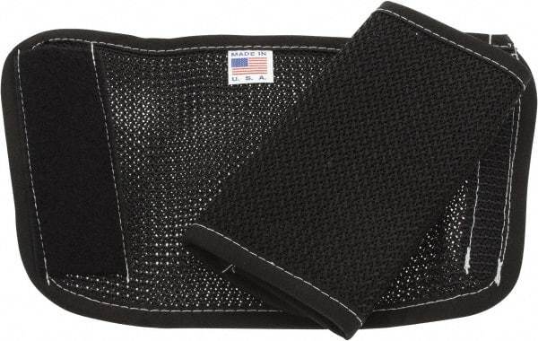 PIP - Size M, Black Nylon Sleeve - 7" Long Sleeve, Hook & Loop - Industrial Tool & Supply