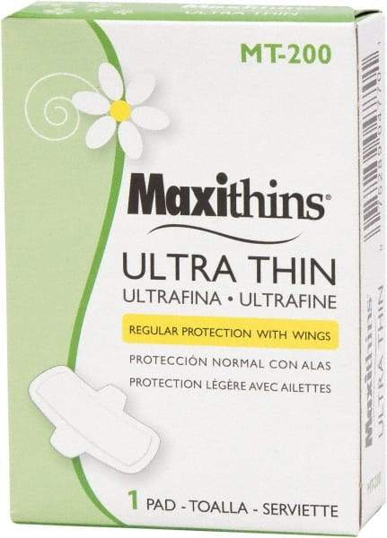 Hospeco - Sanitary Napkins - Multichannel Feminine Napkins - Industrial Tool & Supply