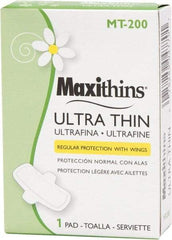 Hospeco - Sanitary Napkins - Multichannel Feminine Napkins - Industrial Tool & Supply