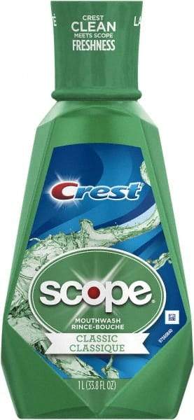 Crest - 33.8 oz Bottle Mouthwash - Mint Scent - Industrial Tool & Supply