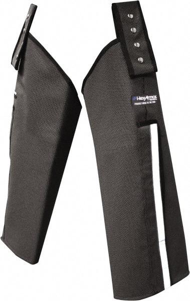 HexArmor - Size L/XL SuperFabric Cut Resistant Chaps - No Pockets, Gray, Nonhazardous Protection - Industrial Tool & Supply