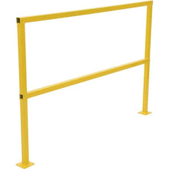 Vestil - 60" Long x 42" High, Steel Square Handrails - Industrial Tool & Supply