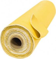 Steiner - 5' Wide x 0.05" Thick Acrylic Coated Fiberglass Welding Blanket - Gold, Grommet - Industrial Tool & Supply