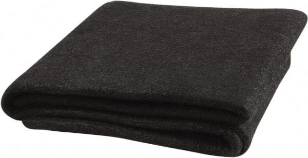 Steiner - 4' High x 3' Wide x 0.15 to 0.2" Thick Carbonized Fiber Welding Blanket - Black - Industrial Tool & Supply