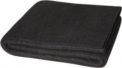 Steiner - 6' High x 6' Wide x 1/4 to 0.3" Thick Carbonized Fiber Welding Blanket - Black - Industrial Tool & Supply
