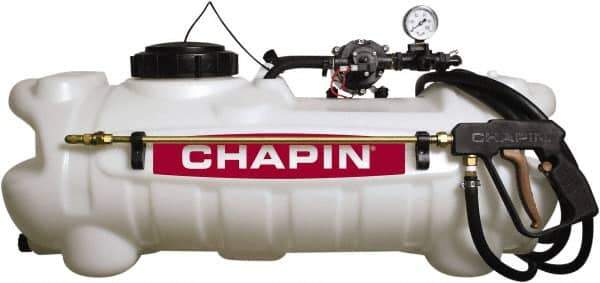 Chapin - 15 Gal Chemical Safe Garden Hand Sprayer - Use with Cleaners/Degreasers, Polyethylene Tank, Wide Mouth, Reinforced Hose - Industrial Tool & Supply