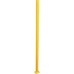 Vestil - 6' High, Yellow Hinged Door - Industrial Tool & Supply