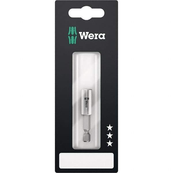 Wera - 1/4" Bit Holder - 1/4" Hex Drive, 12" OAL - Industrial Tool & Supply