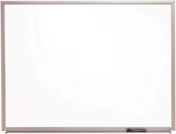 Ability One - 24" High x 36" Wide Dry Erase - Aluminum Frame - Industrial Tool & Supply