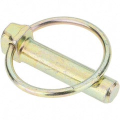 Value Collection - Lynch Pins Pin Diameter (Inch): 7/16 Usable Length (Inch): 1-3/4 - Industrial Tool & Supply