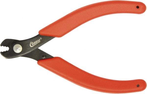 Clauss - 8-15/64" OAL, 1/4" Capacity, Wire Cutter - 1/4" Jaw Length x 0.63mm Jaw Width - Industrial Tool & Supply