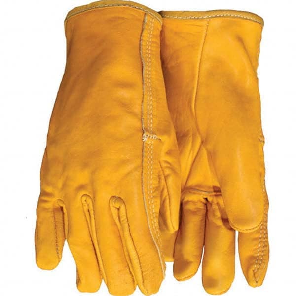 CAROLINA GLOVE - Size L (10) Leather or Synthetic Leather Work Gloves - Industrial Tool & Supply