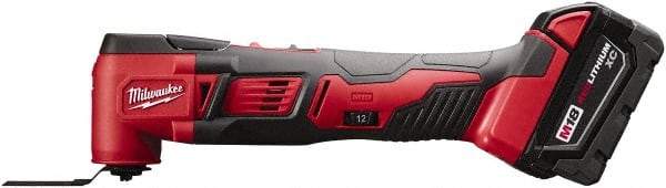 Milwaukee Tool - 18 Volt, Cordless Multi Tool Kit - 5,000 to 20,000 RPM, Battery Included - Industrial Tool & Supply
