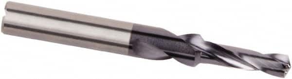 Kennametal - 18mm Body, 14mm Step Diam, 0.7087" Diam Straight Shank, Solid Carbide Subland Step Drill Bit - Industrial Tool & Supply