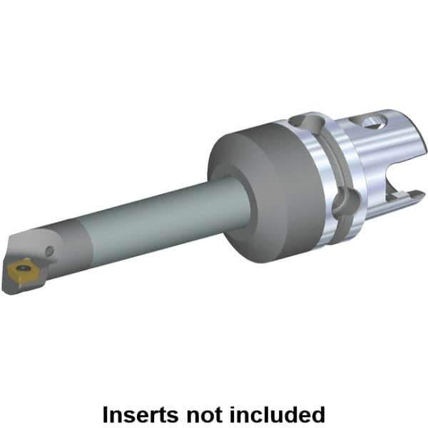 Kennametal - Right Hand Cut, 16mm Min Bore Diam, Size KM50 Carbide Modular Boring Cutting Unit Head - 2.3622" Max Bore Depth, Through Coolant, Compatible with CP.. - Industrial Tool & Supply