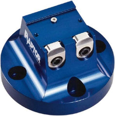 Raptor Workholding - 3" High x 5" Wide Dovetail Vise - 1-1/2" Jaw Opening Capacity, 1/8" High x 2.35" Wide Jaw, For 4 & 5 Axis Workholding Systems - Industrial Tool & Supply