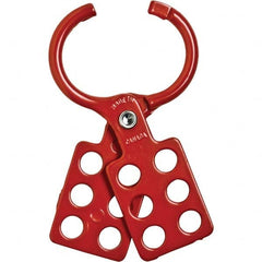 Brady - Lockout Hasps Hasp Type: Scissor-Action Jaw Type: Single Jaw - Industrial Tool & Supply