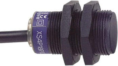 Telemecanique Sensors - PNP, 8mm Detection, Cylinder, Inductive Proximity Sensor - 3 Wires, IP68, 12 to 24 VDC, M18x1 Thread, 36mm Long - Industrial Tool & Supply