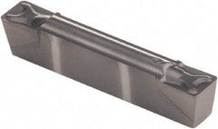 Kennametal - 125G GMN Grade KCU10, 3.18mm Cutting Width Carbide Grooving Insert - 3.4mm Max Depth of Cut, Neutral, 0.41mm Corner Radius, AlTiN Finish - Industrial Tool & Supply