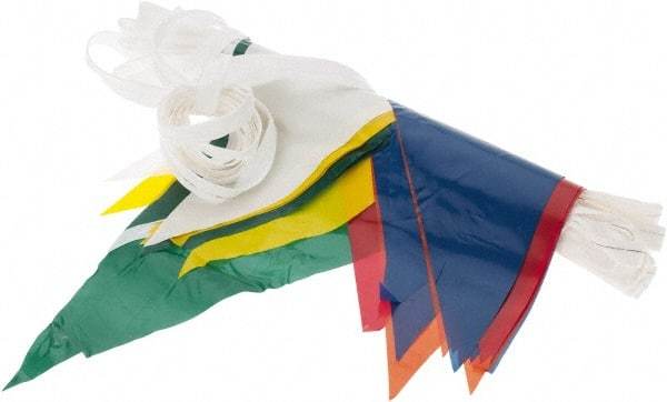 PRO-SAFE - Pennants Color: Multicolored Overall Length (Feet): 60.00 - Industrial Tool & Supply