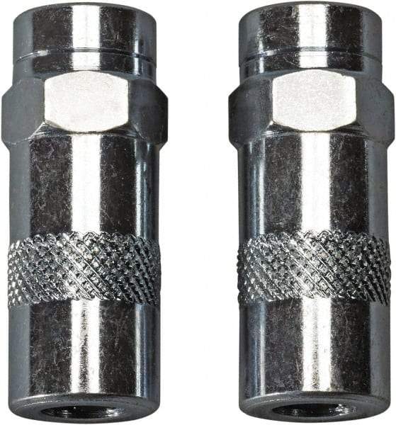 Milwaukee Tool - 10,000 Operating psi, 1/8 Thread, Grease Gun Coupler - NPT Thread - Industrial Tool & Supply