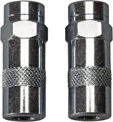 Milwaukee Tool - 10,000 Operating psi, 1/8 Thread, Grease Gun Coupler - NPT Thread - Industrial Tool & Supply