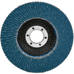 3M - 4-1/2" 60 Grit Type 27 Flap Disc - Industrial Tool & Supply