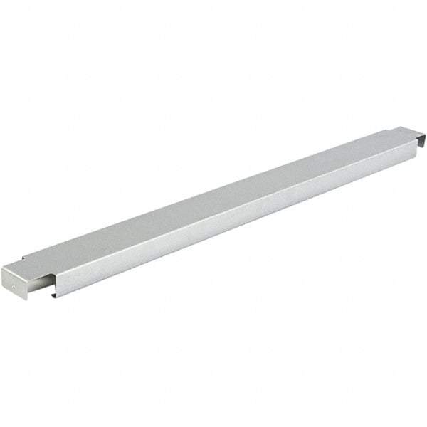 Steel King - 2-3/4" Wide, 1 High, Open Shelving Accessory/Component - Steel, Galvanized Finish, 42" Long, Use with Pallet Racks - Industrial Tool & Supply