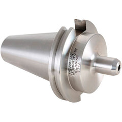 Techniks - CAT50 Taper Shank 1/2" Hole End Mill Holder/Adapter - Industrial Tool & Supply