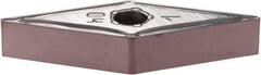 Iscar - VNMG331 M3M Grade IC806 Carbide Turning Insert - TiAlN Finish, 35° Diamond, 3/8" Inscr Circle, 3/16" Thick, 1/64" Corner Radius - Industrial Tool & Supply