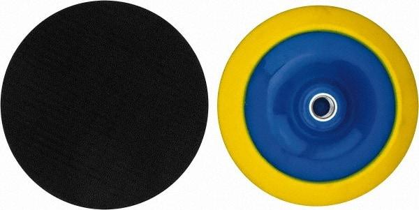 Tru-Maxx - 6" Diam Hook & Loop Disc Backing Pad - Medium Density, 7,500 RPM - Industrial Tool & Supply