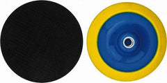Tru-Maxx - 6" Diam Hook & Loop Disc Backing Pad - Medium Density, 7,500 RPM - Industrial Tool & Supply
