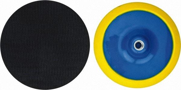 Tru-Maxx - 7" Diam Hook & Loop Disc Backing Pad - Medium Density, 7,200 RPM - Industrial Tool & Supply