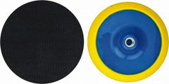 Tru-Maxx - 7" Diam Hook & Loop Disc Backing Pad - Medium Density, 7,200 RPM - Industrial Tool & Supply