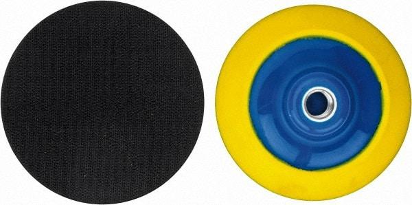 Tru-Maxx - 4-1/2" Diam Hook & Loop Disc Backing Pad - Medium Density, 8,200 RPM - Industrial Tool & Supply