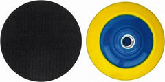 Tru-Maxx - 4-1/2" Diam Hook & Loop Disc Backing Pad - Medium Density, 8,200 RPM - Industrial Tool & Supply