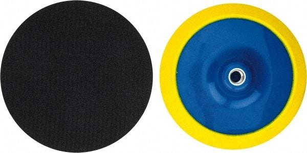 Tru-Maxx - 7" Diam Hook & Loop Disc Backing Pad - Hard Density, 7,200 RPM - Industrial Tool & Supply