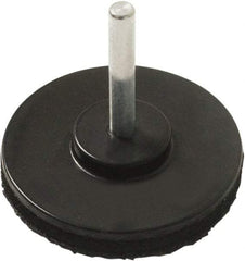 Tru-Maxx - 2" Diam Hook & Loop Disc Backing Pad - 1/4" Shank Diam, Medium Density, 16,800 RPM - Industrial Tool & Supply