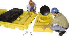 UltraTech - 375 Gallon Sump, IBC Pallet - 62 Inch Long x 62 Inch Wide x 44 Inch High, 5 Totes - Industrial Tool & Supply