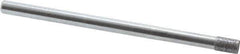 Strauss - 1/8" Head Diam x 0.197" Head Thickness CBN Grinding Pin - 1/8" Shank Diam x 2" Shank Length, (170 Mesh Grit) - Industrial Tool & Supply