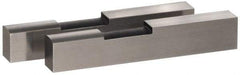 SPI - 2.945 Inch Overall Length, 0.512 Inch Jaw Thickness, 0.5 Inch Radius, Gage Block Cylindrical Jaws - Radius 0.00003 Inch, Pair 0.00004 Inch Accuracy, Sold As Pair, For Use with Rectangular Gage Blocks, 2 Pieces - Industrial Tool & Supply