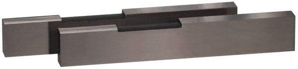 SPI - 4.92 Inch Overall Length, 0.768 Inch Jaw Thickness, 0.75 Inch Radius, Gage Block Cylindrical Jaws - Radius 0.00003 Inch, Pair 0.00004 Inch Accuracy, Sold As Pair, For Use with Rectangular Gage Blocks, 2 Pieces - Industrial Tool & Supply