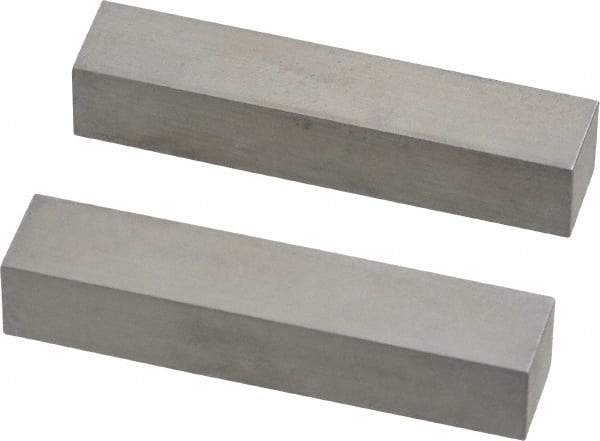 SPI - 1.97 Inch Overall Length, 0.394 Inch Jaw Thickness, Gage Block Reference Jaws - Accuracy of Ref. Line to Measuring Surface +/-0.0002 Inch Accuracy, Sold As Pair, For Use with Rectangular Gage Blocks, 2 Pieces - Industrial Tool & Supply