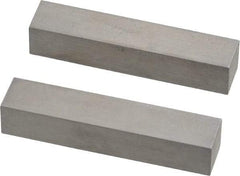 SPI - 1.97 Inch Overall Length, 0.394 Inch Jaw Thickness, Gage Block Reference Jaws - Accuracy of Ref. Line to Measuring Surface +/-0.0002 Inch Accuracy, Sold As Pair, For Use with Rectangular Gage Blocks, 2 Pieces - Industrial Tool & Supply