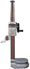 SPI - 24" Electronic Height Gage - 0.0005" Resolution, Accurate to 0.003", LCD Display - Industrial Tool & Supply