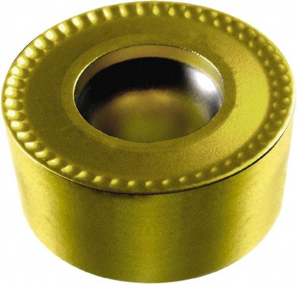 Sandvik Coromant - RCMT1204M0 RCMT Grade 235 Carbide Turning Insert - TiCN/TiN Finish, Round, 1/2" Inscr Circle, 3/16" Thick - Industrial Tool & Supply