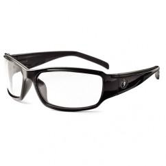 THOR-AF CLR LENS BLK SAFETY GLASSES - Industrial Tool & Supply